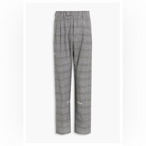 OFF-WHITE :
Prince of Wales checked cotton-blend pants